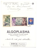 Carte Pub Medical Soca Monte Carlo Monaco - Cartas & Documentos