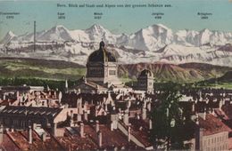 Schweiz - Bern - Blick Auf Stadt Und Alpen - 1914 - BE Berne