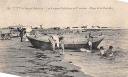 Sète Cette           34          Les Lazarets  Catholique Et Protestant  Plage De La Corniche        (voir Scan) - Sete (Cette)