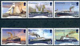 Europa 2020 - Guernesey Guernsey - Mail Ships (série Complète 6 Timbres Dont 2 Europa) ** - 2020