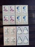 FRANCE.1961.N° 1288 à 1291. Héros De La RESISTANCE. NEUFS SANS Charnières. Côte YT 2021 : 24, € + Valorisation Des Blocs - Unused Stamps