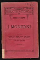 I MODERNI Di Paolo Orano - Livres Anciens