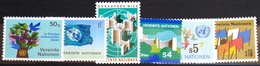 NATIONS-UNIS  VIENNE                  N° 1/7 (sans Le 3)                     NEUF** - Unused Stamps