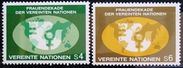 NATIONS-UNIS  VIENNE                  N° 9/10                     NEUF** - Unused Stamps