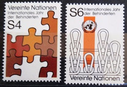 NATIONS-UNIS  VIENNE                  N° 17/18                     NEUF** - Ungebraucht