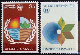 NATIONS-UNIS  VIENNE                  N° 24/25                     NEUF** - Unused Stamps
