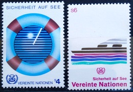 NATIONS-UNIS  VIENNE                  N° 30/31                     NEUF** - Unused Stamps