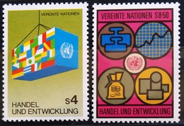 NATIONS-UNIS  VIENNE                  N° 34/35                     NEUF** - Unused Stamps