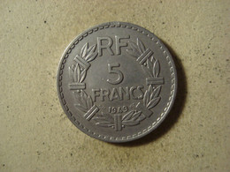 MONNAIE FRANCE 5 FRANCS 1949 LAVRILLIER - 5 Francs