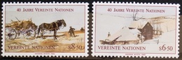 NATIONS-UNIS  VIENNE                  N° 51/52                     NEUF** - Unused Stamps