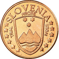 Slovénie, Euro Cent, 2004, SPL, Copper Plated Steel - Privatentwürfe