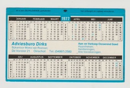 Kalender Adviesburo Dirks Oirschot 1977 - Small : 1971-80