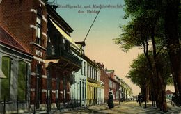 Nederland, DEN HELDER, Hoofdgracht Met Machinistenclub (1913) Ansichtkaart - Den Helder