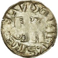 Monnaie, France, Louis VII, Denier Parisis, Paris, TTB, Argent, Duplessy:146 - 1137-1180 Luis VII El Joven