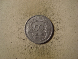 MONNAIE FRANCE 50 CENTIMES 1945 MORLON - 50 Centimes