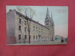 St John's Church & Orphan Asylum   - New York  Utica  Ref 4079 - Utica