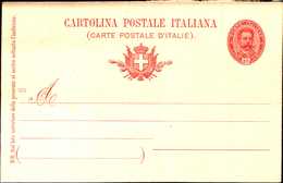 59814B) INTERO POSTALE DA10C. UMBERTO  -NUOVO-MIL.901 - Stamped Stationery