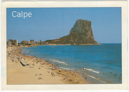 Calpe (Alicante) - Playa De Poniente Y Penón De Ifach - Alicante