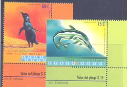 1998. Argentina, Ocean  Fauna, 2v, Mint/** - Nuevos