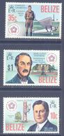 1976. Belize, 200y Of American Revolution, 3v, Mint/** - Belize (1973-...)