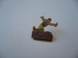 PIN'S PINS PIN PIN’s ピンバッジ  SKI NAUTIQUE PONTILLIACIEN PONTILLER SUR SAÔNE   21 COTE D'OR BOURGOGNE THÈME SPORT - Water-skiing