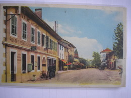 CPA - 74 - DOUVAINE - Le Centre - La Poste - Belle Carte Couleur écrite - Douvaine