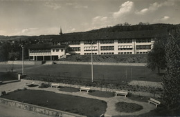 Mannedorf Schulhaus Erbaut 1950 Real Photo Ecole Complémentaire Photo Oetiker - ZH Zurich