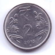 INDIA 2015: 2 Rupees, KM 395 - India