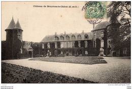 Château De Bruyères-le-Châtel.Carte écrite En 1907. TBE - Bruyeres Le Chatel