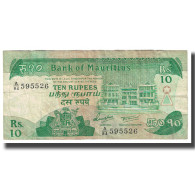 Billet, Mauritius, 10 Rupees, KM:35a, TB - Mauricio