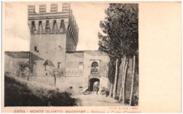 SIENA - Monte Oliveto Maggiore - Palazzo E Torre D'ingresso - Siena