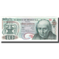 Billet, Mexique, 10 Pesos, 1977-02-18, KM:63i, NEUF - Mexiko