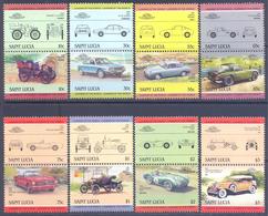 1986. St. Lucia, Cars, 16v, Mint/** - St.Lucie (1979-...)