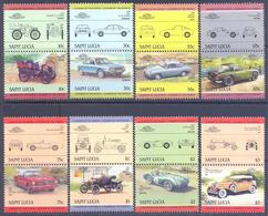 1986. St. Lucia, Cars, 16v, Mint/** - St.Lucia (1979-...)