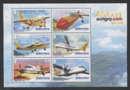 Alderney - 2008 Aurigny Air Service Block MNH__(THB-2211) - Alderney