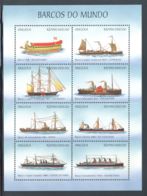 Angola - 1999 Ships Kleinbogen (2) MNH__(THB-1476) - Angola