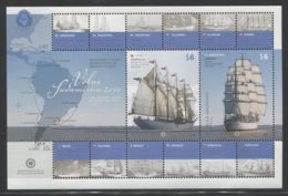 Argentina - 2010 Mainsailing Ships Block MNH__(FIL-10269) - Blokken & Velletjes