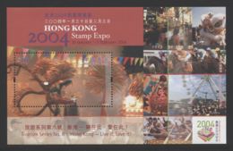 Hong Kong - 2003 STAMP EXPO 2004 (VI) Block MNH__(THB-3923) - Blocs-feuillets