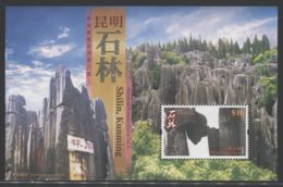 Hong Kong - 2007 Stone Forest Of Kunming Block MNH__(THB-3795) - Blocs-feuillets