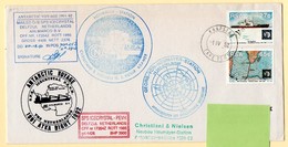 Polaire. Neumayer-Station. Antartic Voyage 1991/92. SPS Icecrystal - Delfzijl Netherlands. Cachet Captown 1992. - Forschungsprogramme