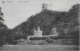 HOUYET ..-- TRAIN  Royal ? à La HALTE  D' ARDENNE . 1907 Vers CHARLEVILLE . Voir Verso . - Houyet