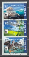 Finland 2016. WWF - Endangered Species . 3 W.Gest.Used. - Oblitérés