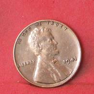 USA 1 CENT 1941 -    KM# 132 - (Nº35509) - 1909-1958: Lincoln, Wheat Ears Reverse