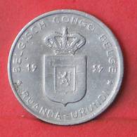 RUANDA URUNDI 1 FRANC 1959 -    KM# 4 - (Nº35521) - 1951-1960: Baldovino I