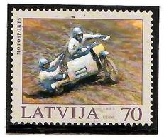 Latvia  2003 . Motosport. 1v: 70 . Michel # 599 A - Lettland