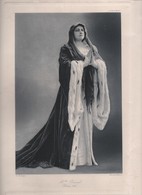 Grande Gravure/Revue "l'Art Du Théâtre"/Lucienne Bréval/Henri VIII/Reutlingen/Chauvet/vers 1905            GRAV310 - Prenten & Gravure