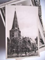 Nederland Holland Pays Bas Putten Fietser Bij NH Kerk En Monument - Putten
