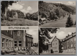 Suhl Vesser - S/w Ferienheim Und Berggaststätte Stutenhaus Der Carl Zeiss Stiftung Jena - Suhl