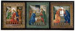 Latvia  2003 . Christmas 2003. 3v: 12, 15, 15.   Michel # 600-02 - Latvia