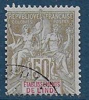 INDE N° 19 Oblitéré - Cote : 19,00 € - Used Stamps